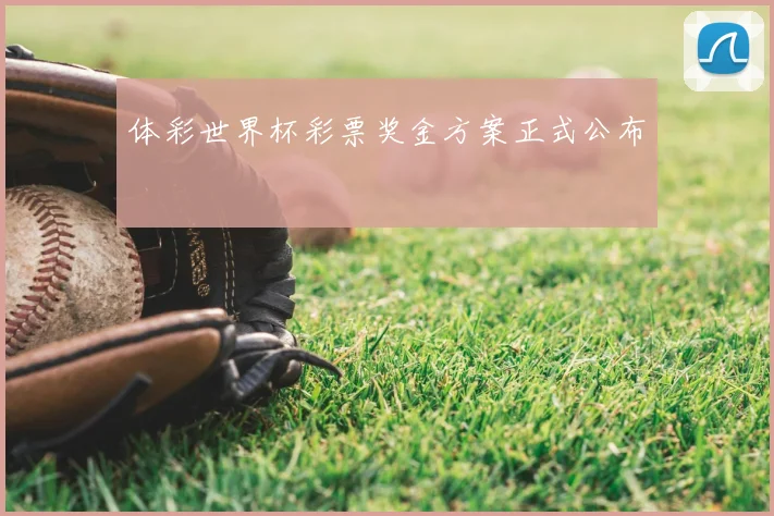 体彩世界杯彩票奖金方案正式公布