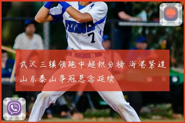 武汉三镇领跑中超积分榜 海港紧追山东泰山争冠悬念延续